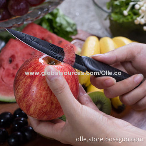 Damascus Ceramic Knife